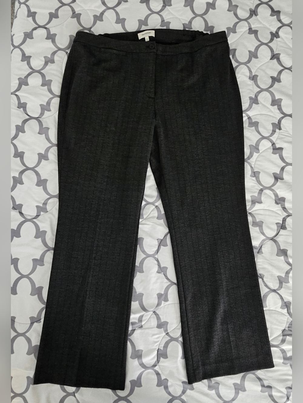 Talbots Dark Charcoal Dress Pants